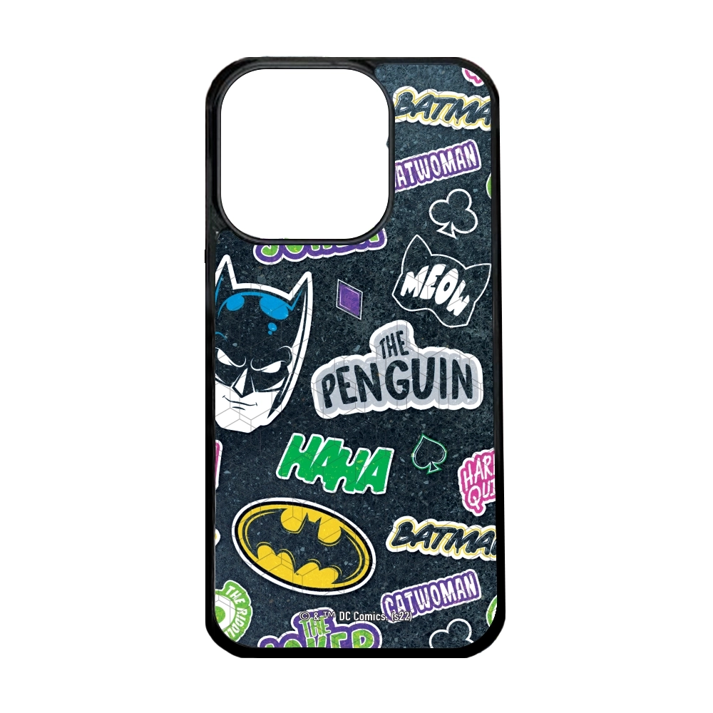 Batman sticker dark phone case