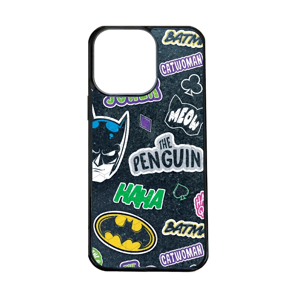 Batman sticker dark phone case
