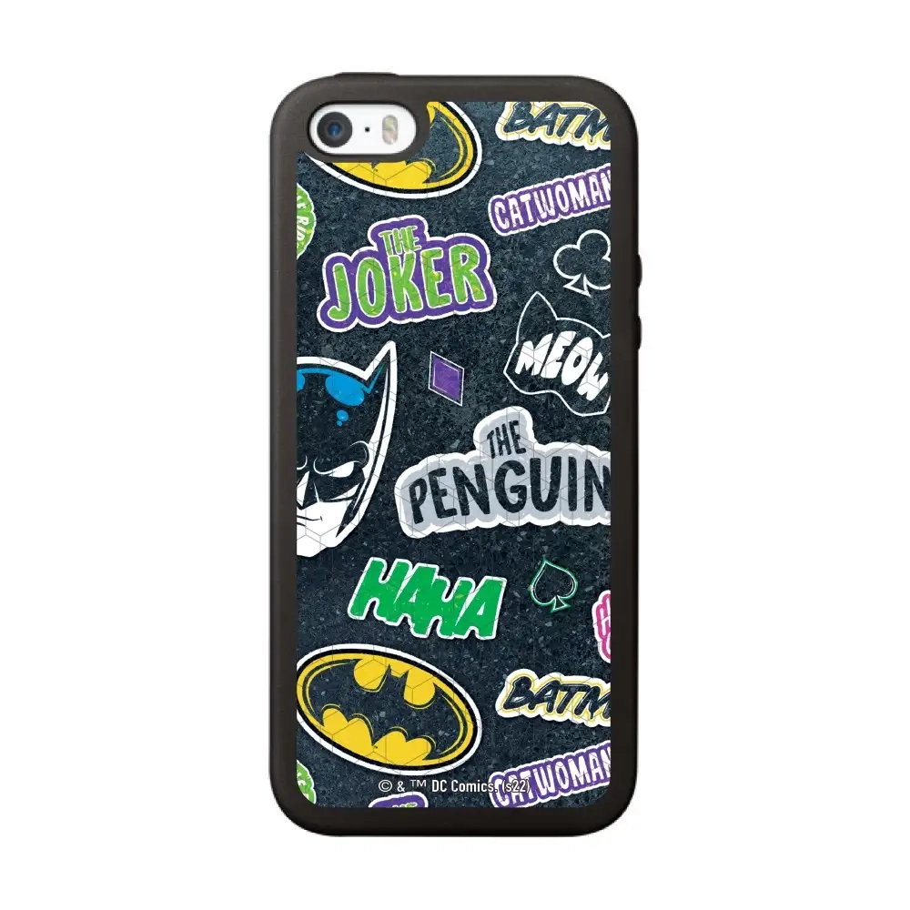 Batman sticker dark phone case
