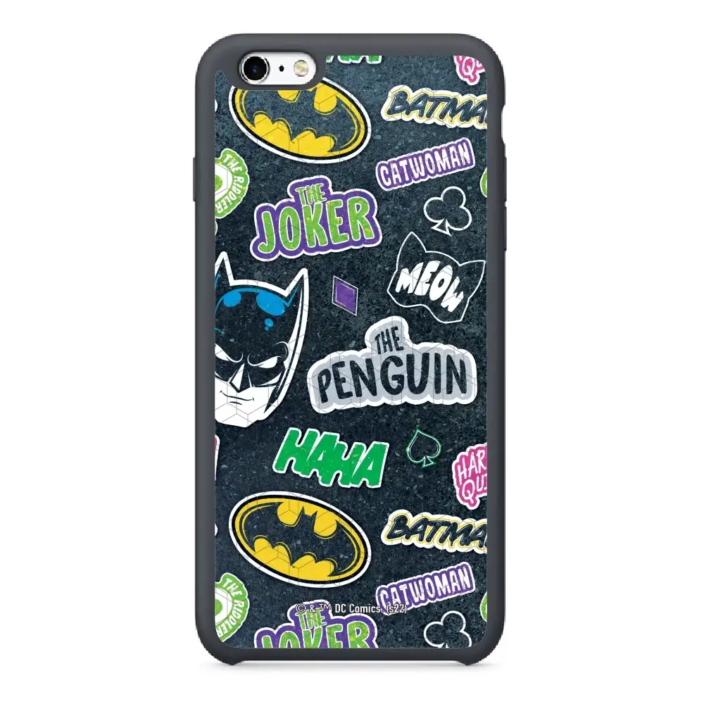 Batman sticker dark phone case