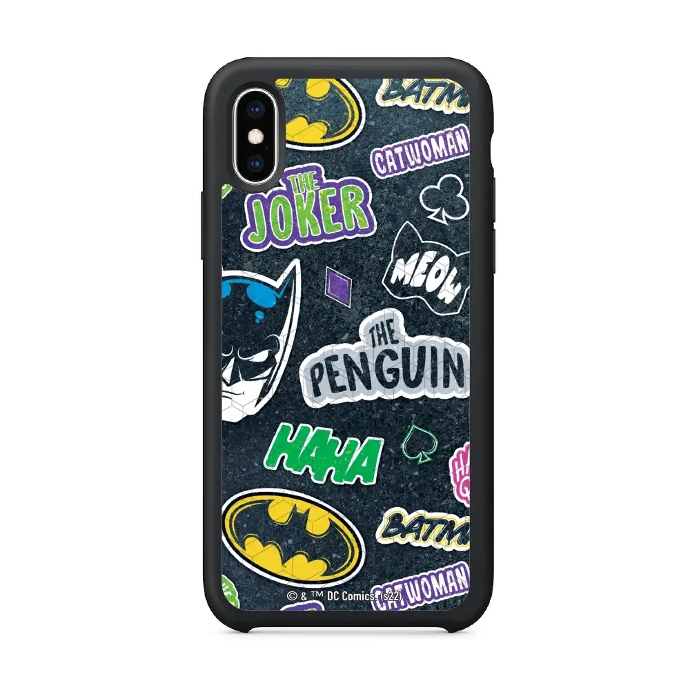 Batman sticker dark phone case