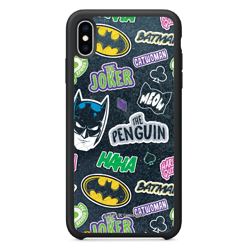 Batman sticker dark phone case