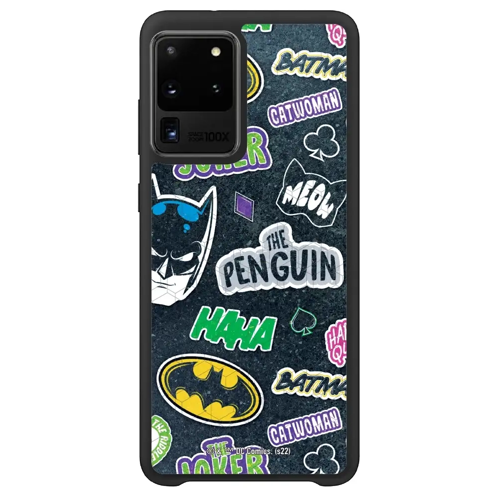Batman sticker dark phone case