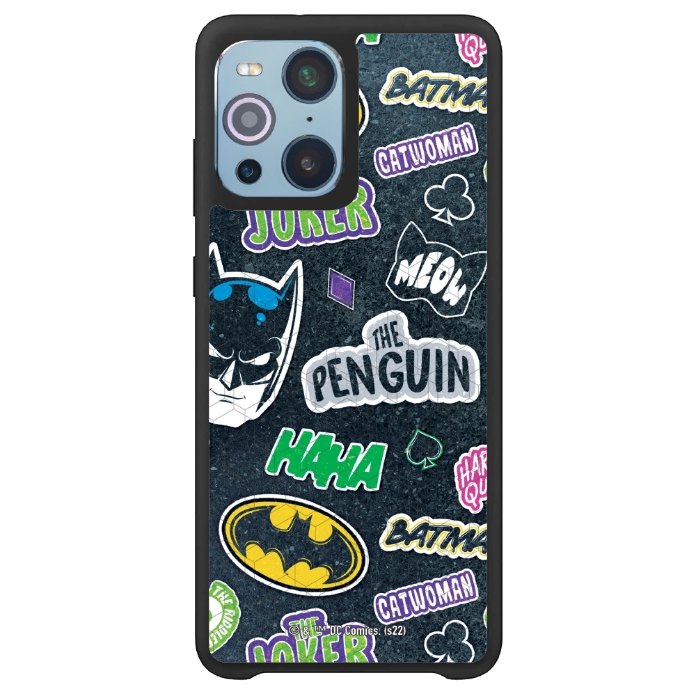 Batman sticker dark phone case