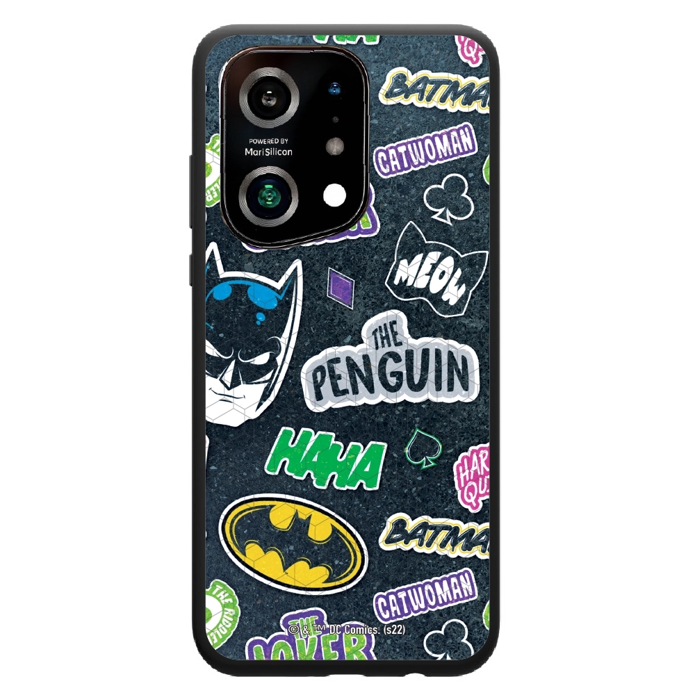 Batman sticker dark phone case