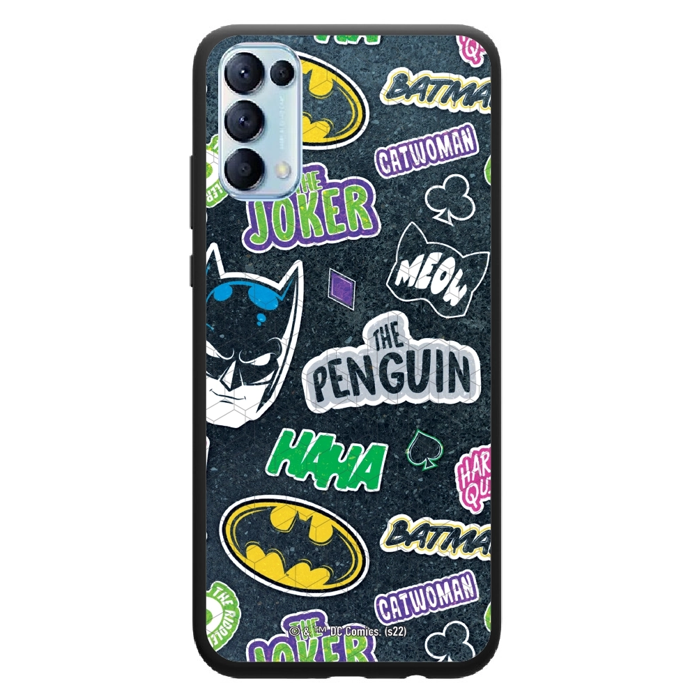 Batman sticker dark phone case