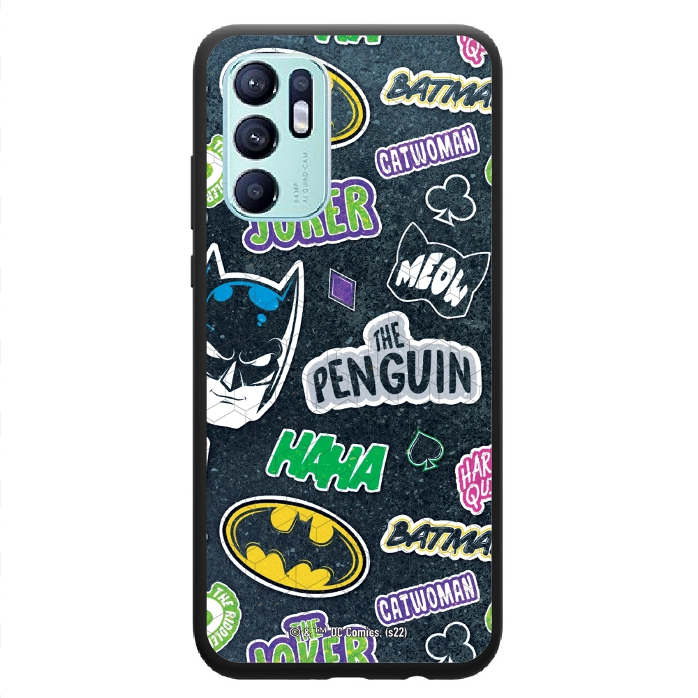Batman sticker dark phone case