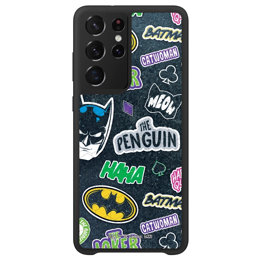 Batman sticker dark phone case