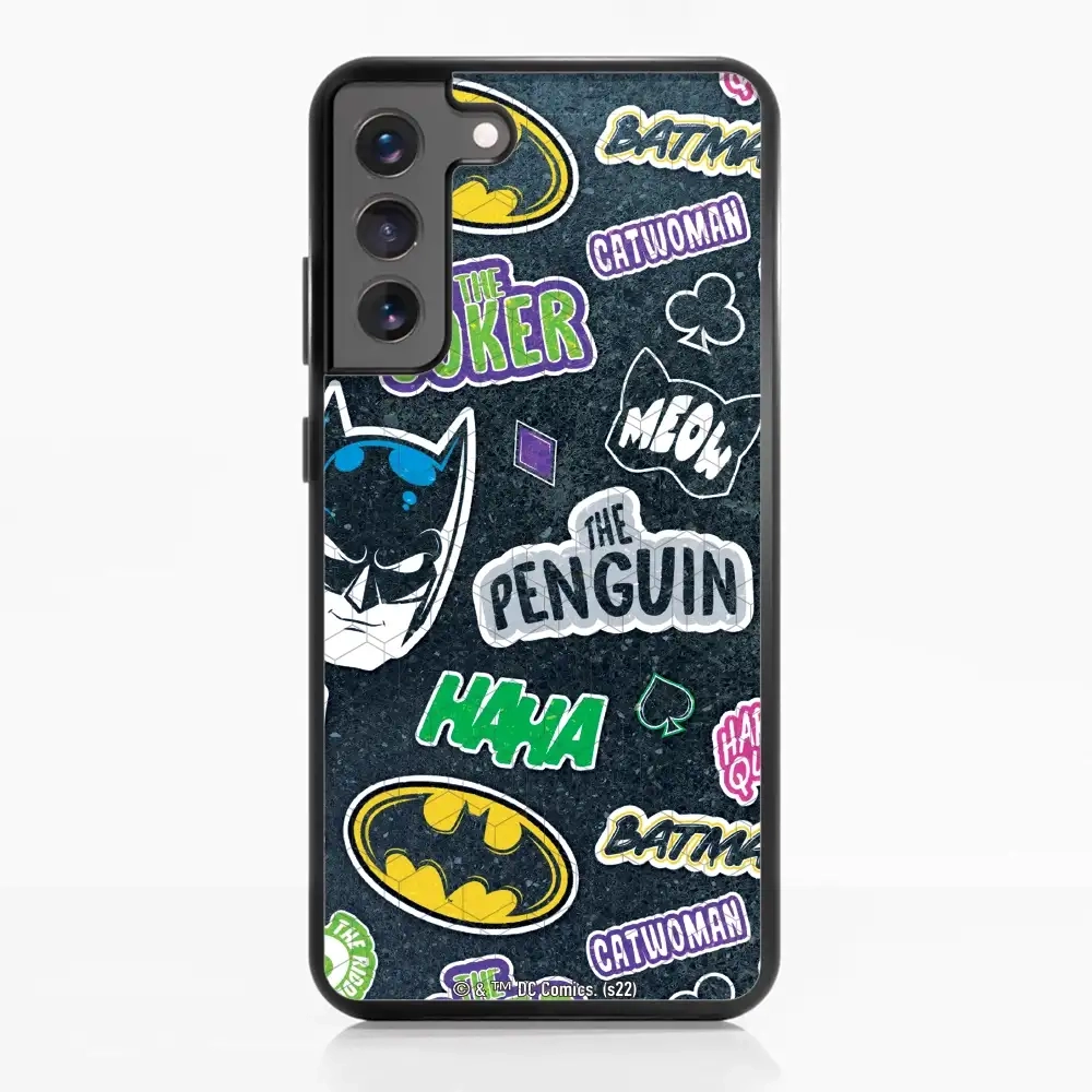 Batman sticker dark phone case
