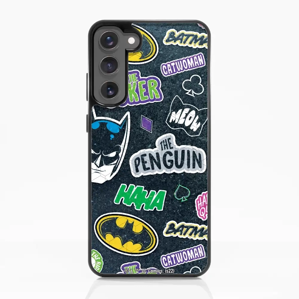 Batman sticker dark phone case