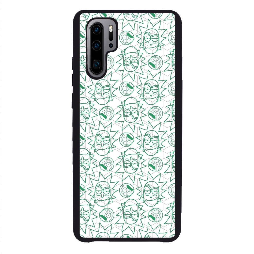 Rick and Morty face pattern...