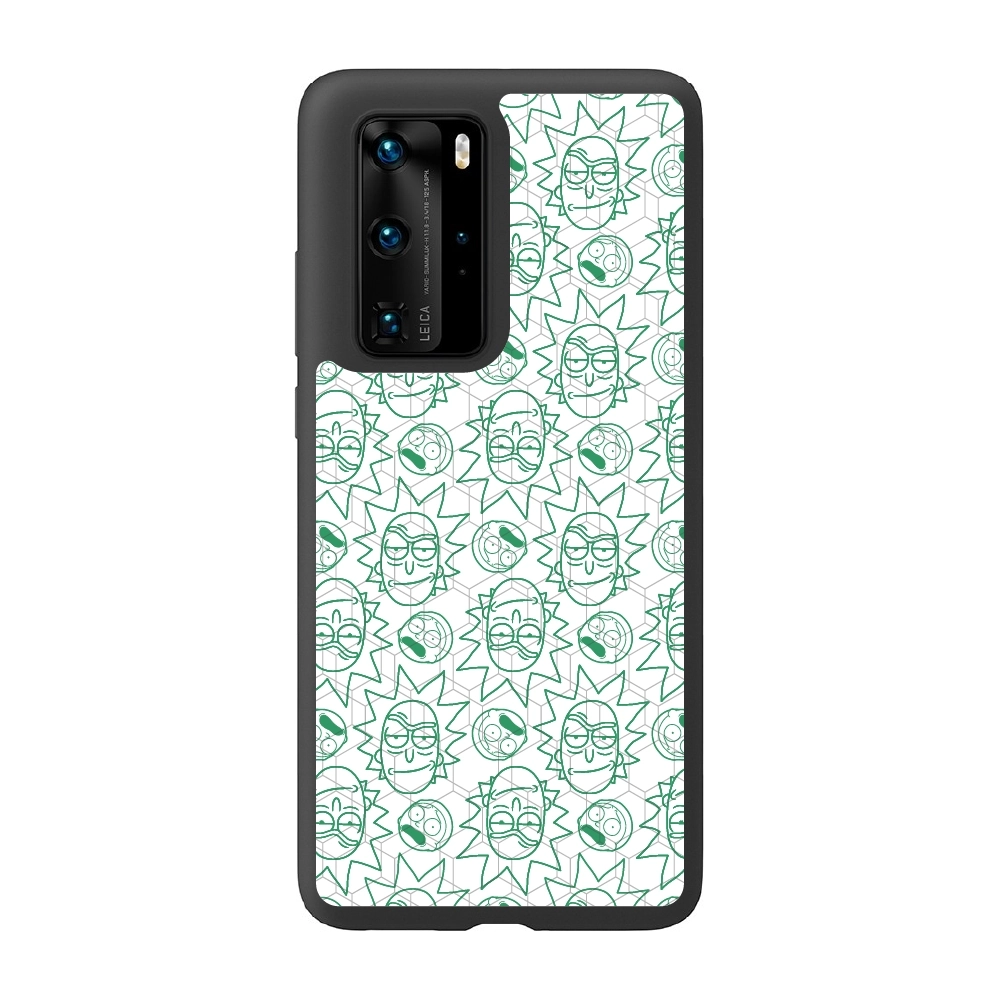 Rick and Morty face pattern...