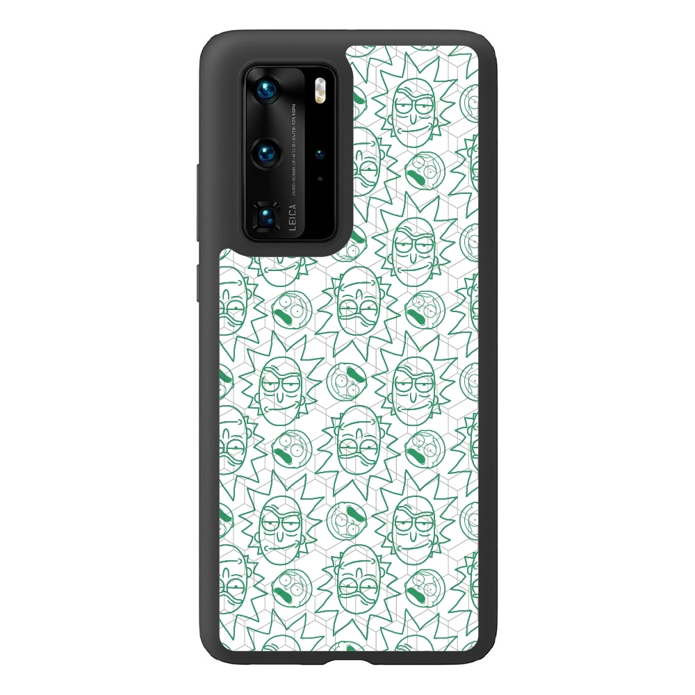 Rick and Morty face pattern...