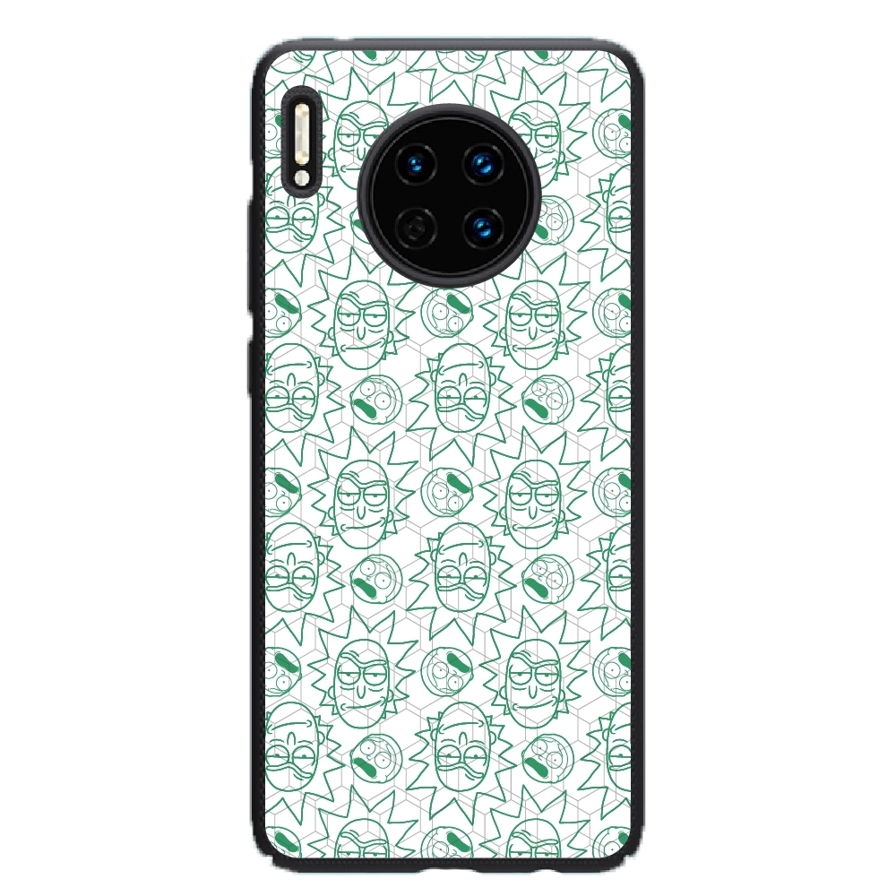 Rick and Morty face pattern...
