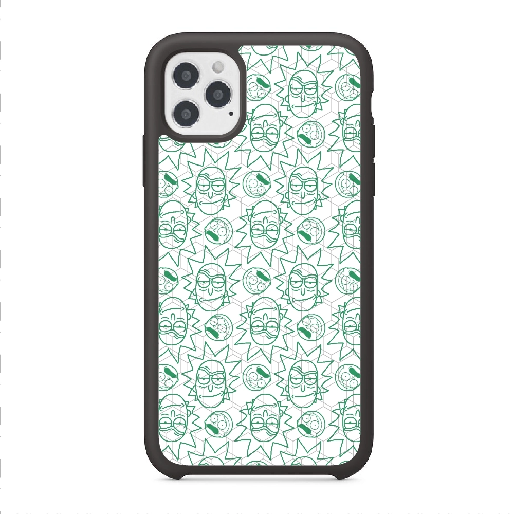 Rick and Morty face pattern...