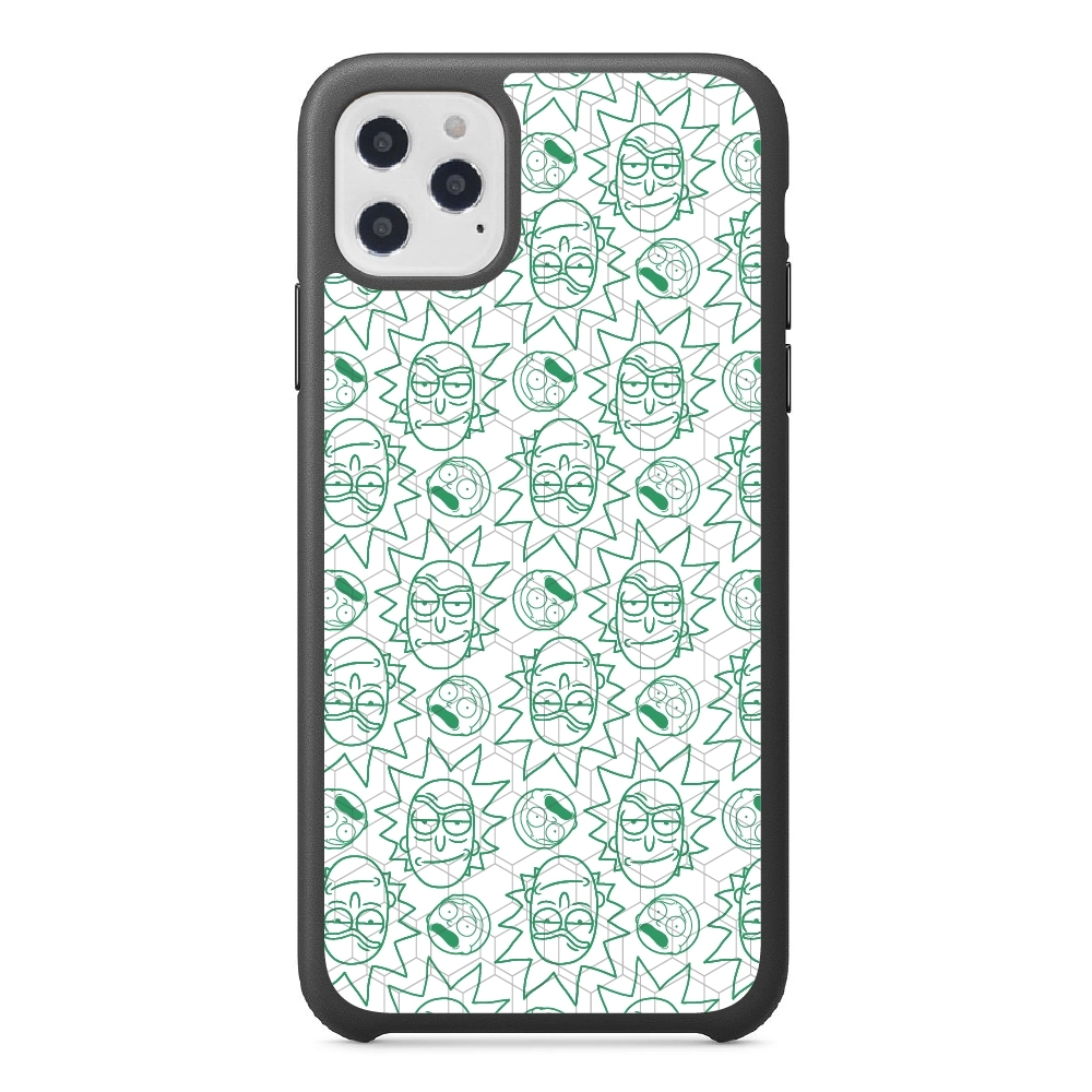 Rick and Morty face pattern...