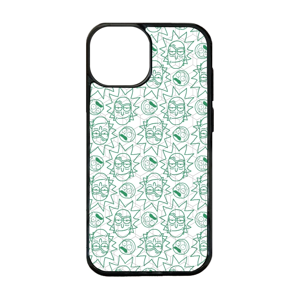 Rick and Morty face pattern...
