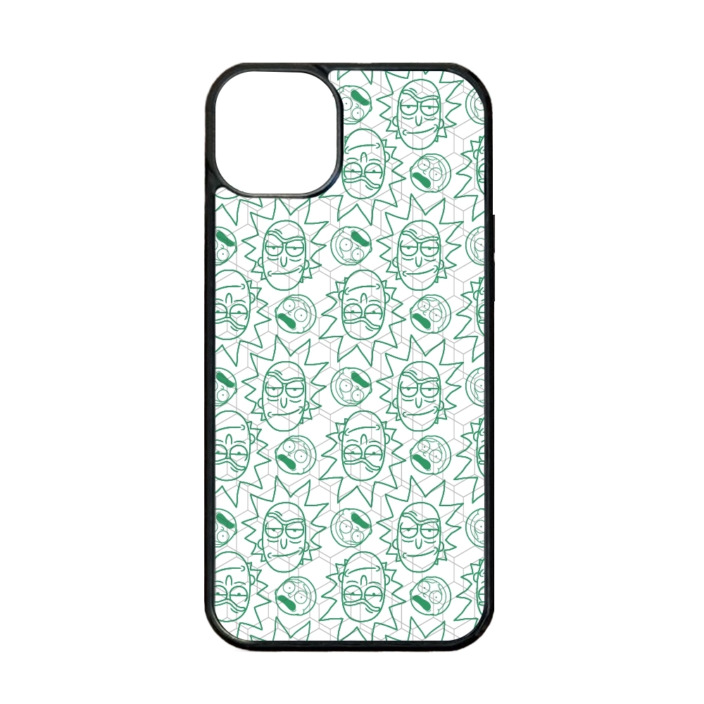 Rick and Morty face pattern...