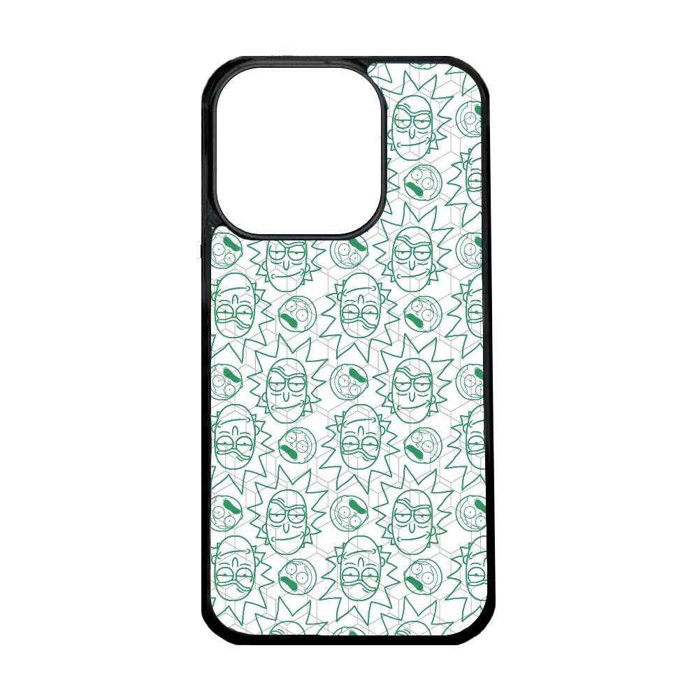 Rick and Morty face pattern...