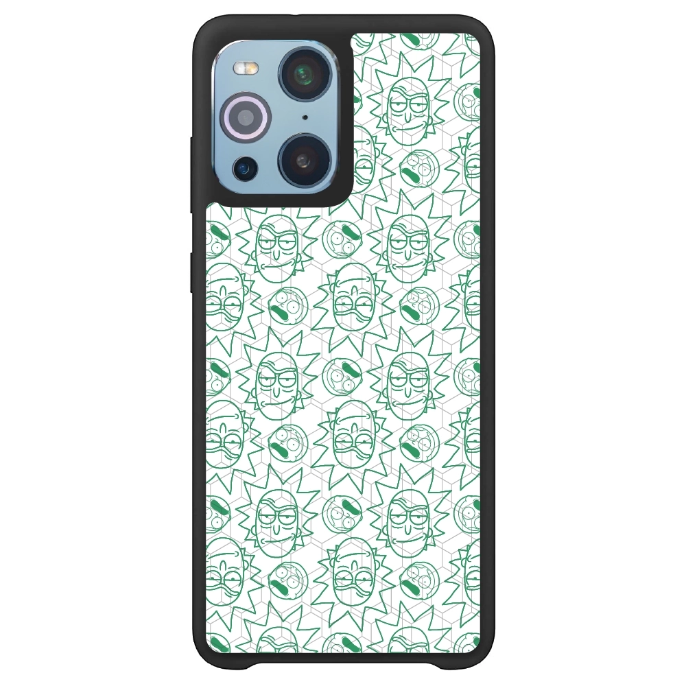 Rick and Morty face pattern...