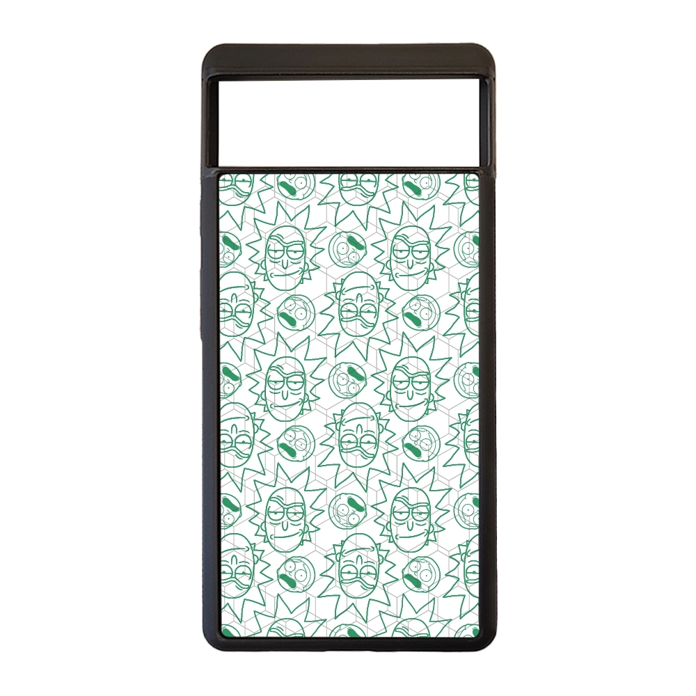 Rick and Morty face pattern...