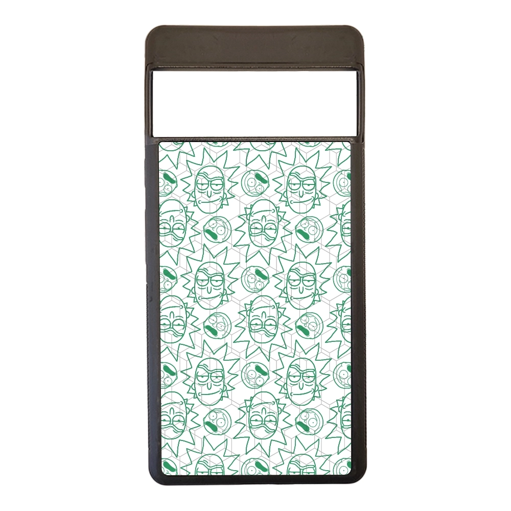 Rick and Morty face pattern...