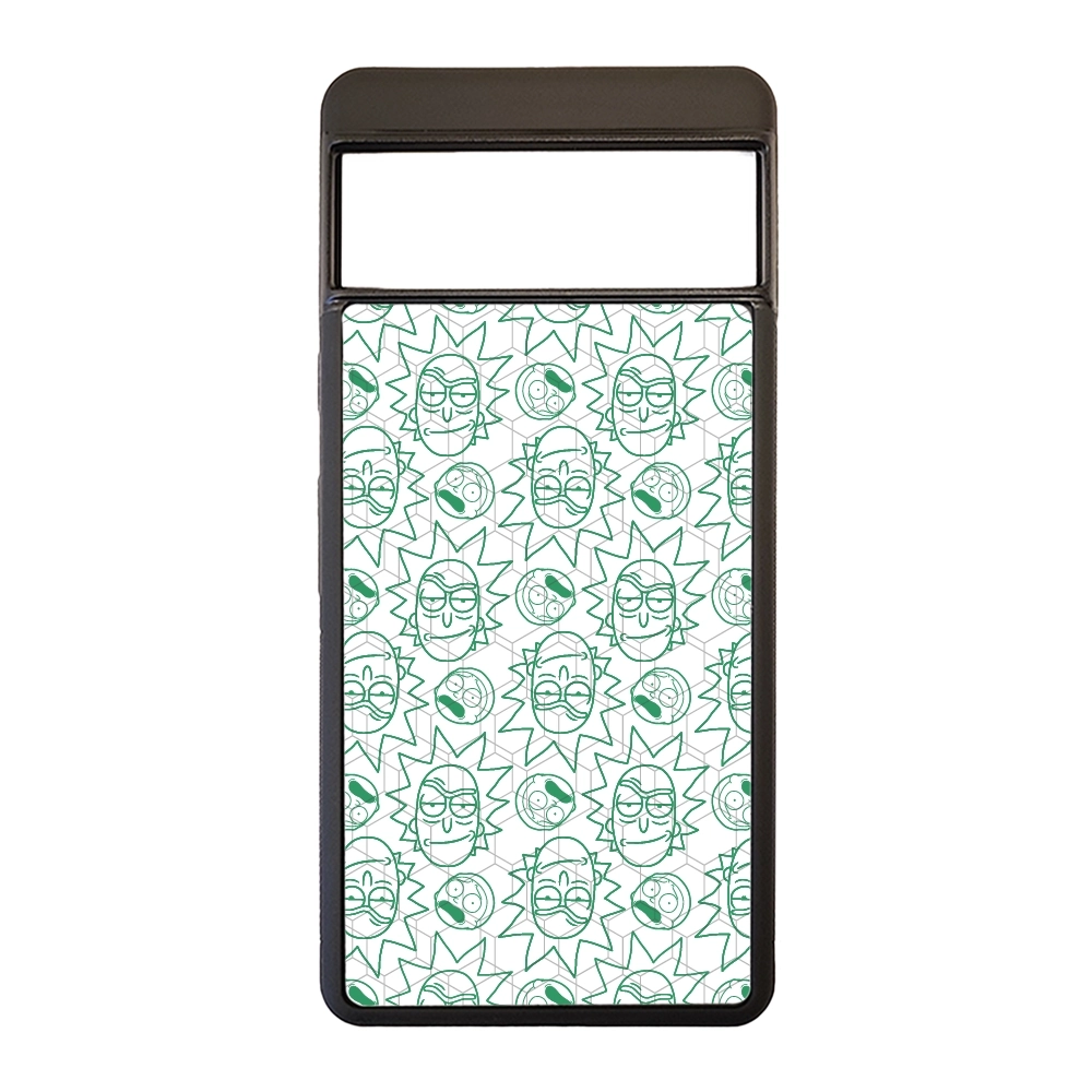 Rick and Morty face pattern...