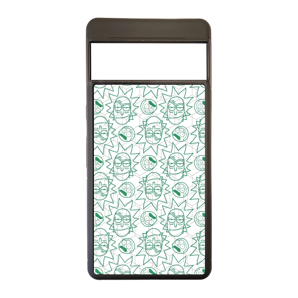 Rick and Morty face pattern...