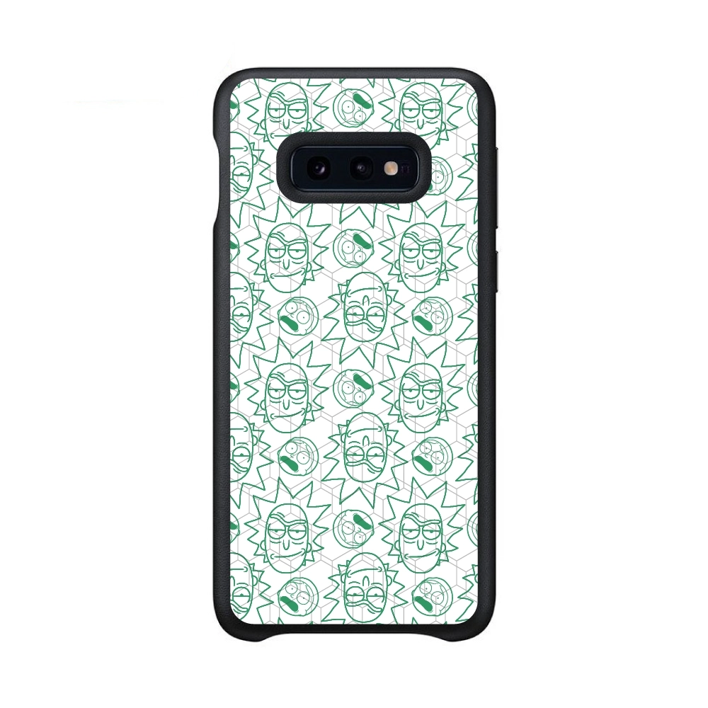 Rick and Morty face pattern...