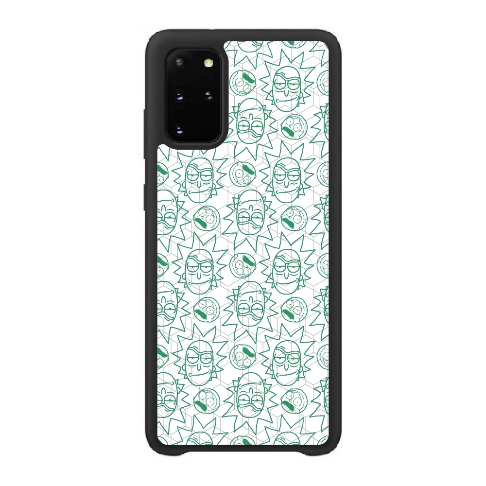 Rick and Morty face pattern...
