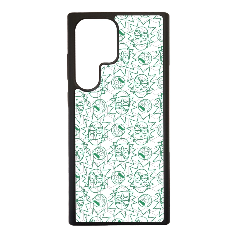 Rick and Morty face pattern...