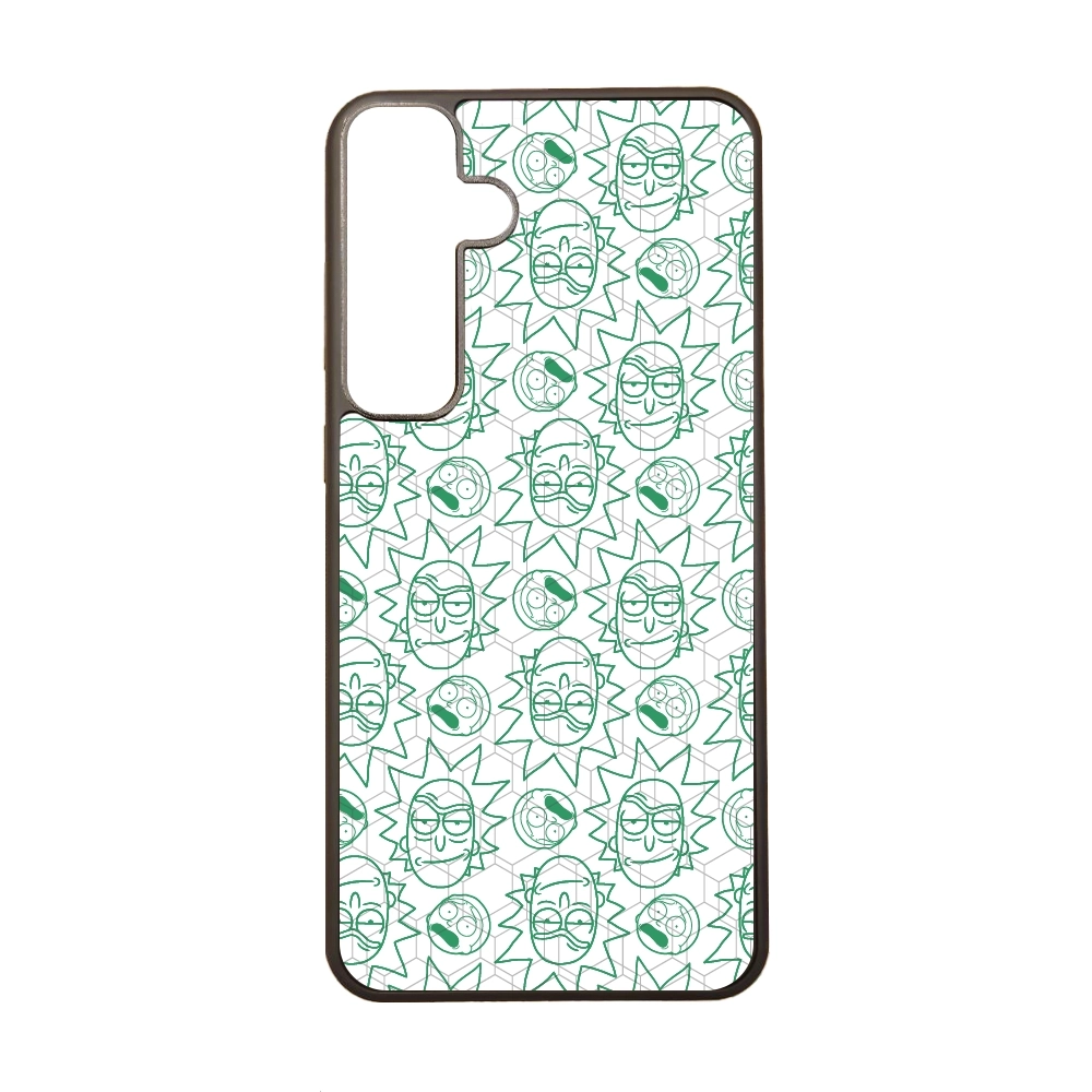 Rick and Morty face pattern...