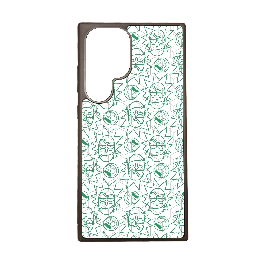 Rick and Morty face pattern...