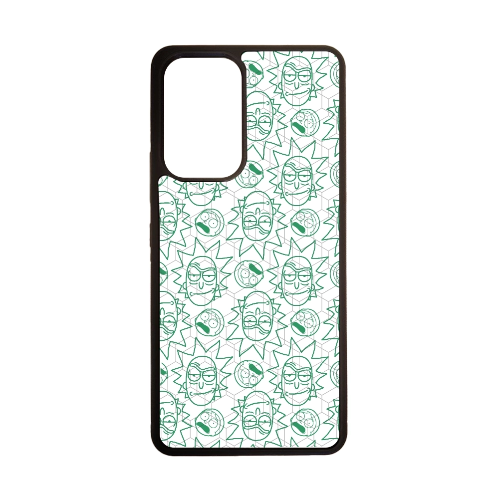 Rick and Morty face pattern...