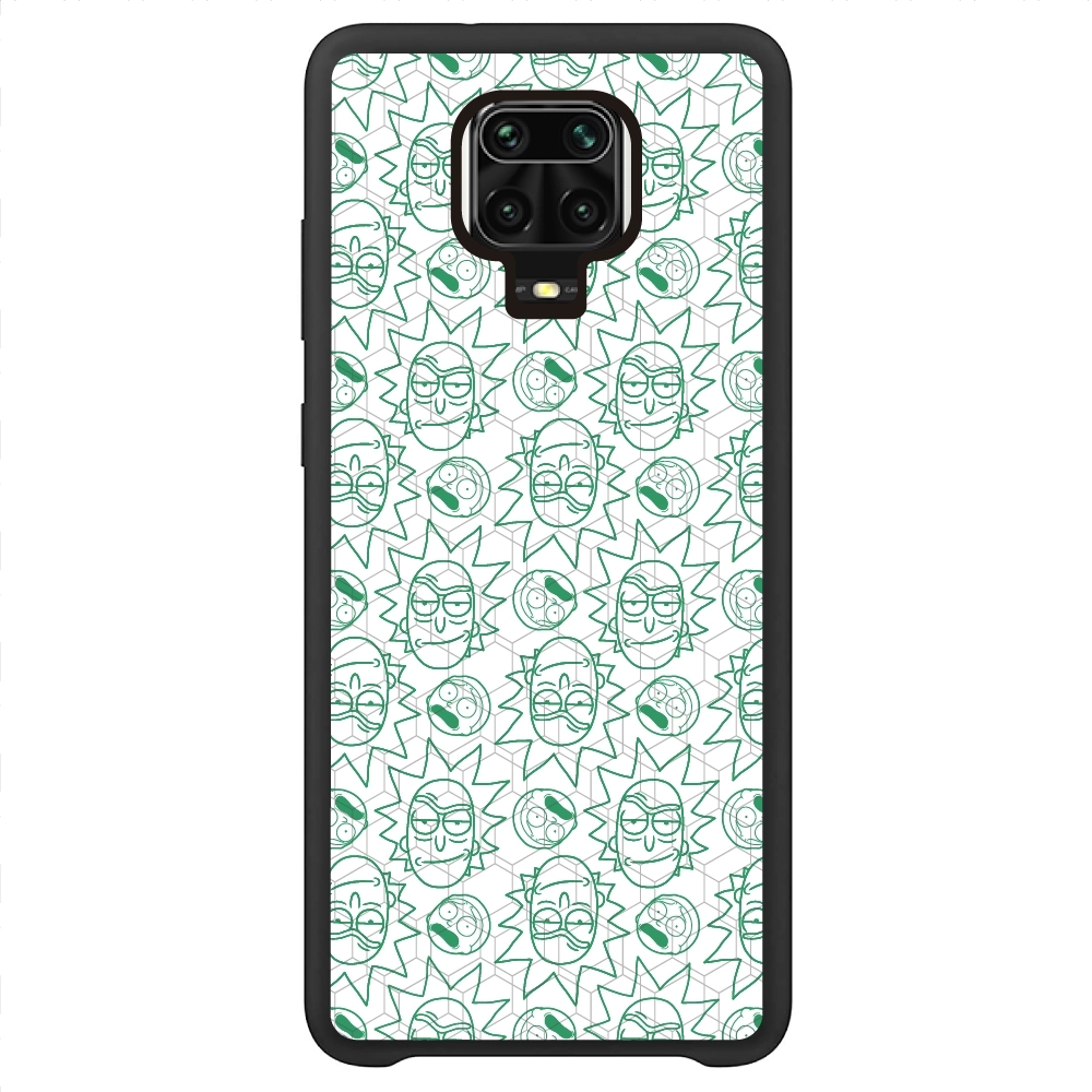 Rick and Morty face pattern...