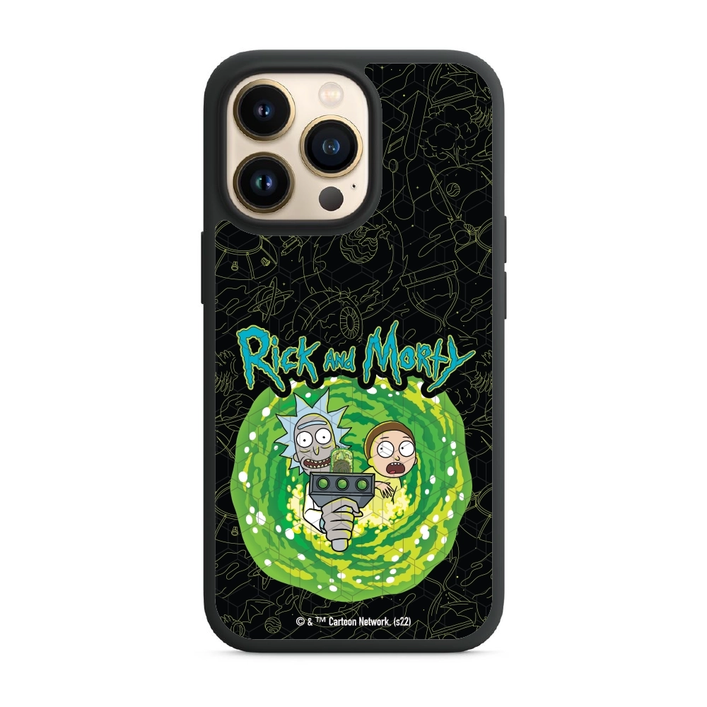 Rick and Morty Gun Phone case
