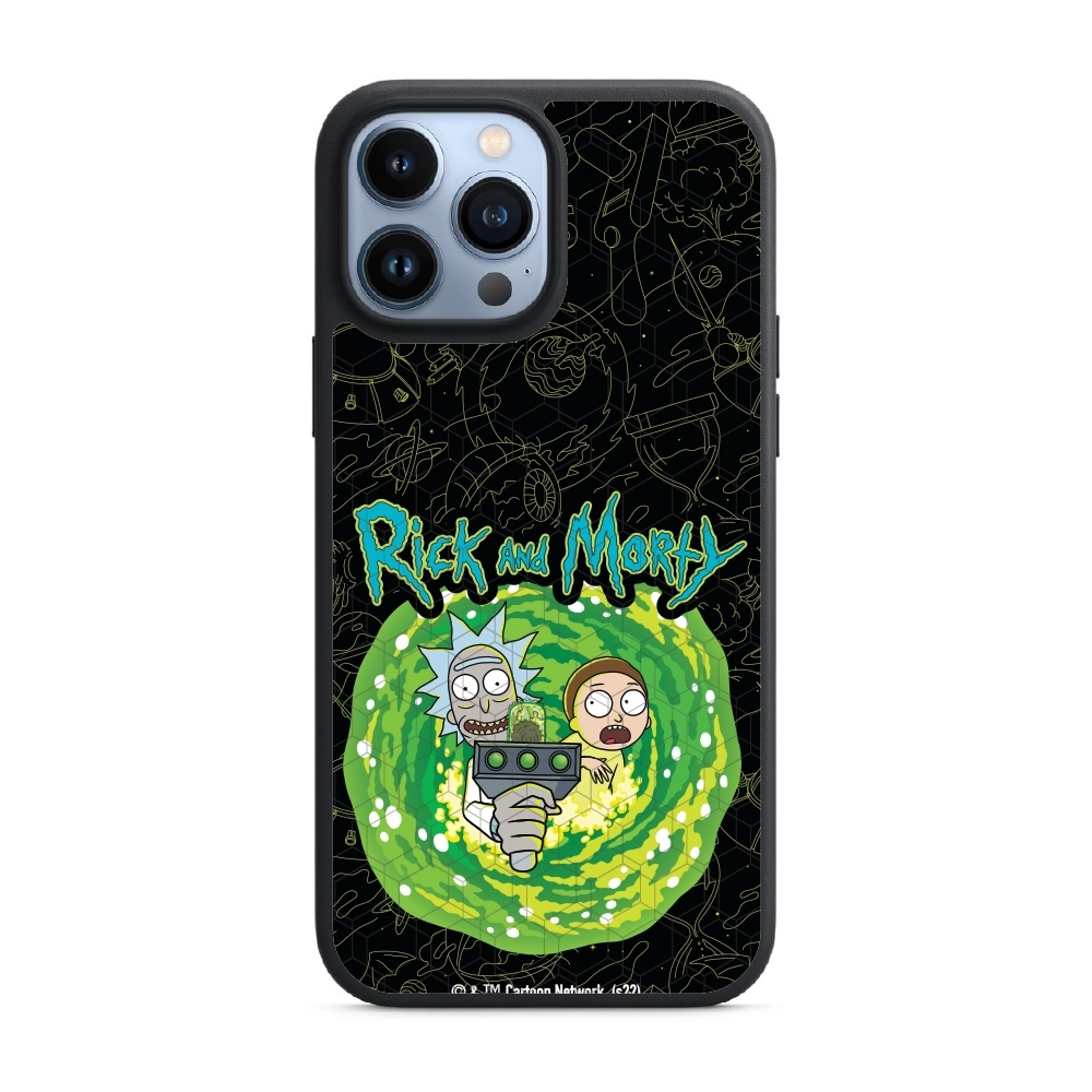 Rick and Morty Gun Phone case