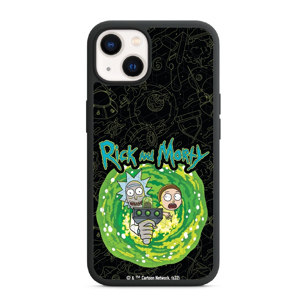 Rick and Morty Gun Phone case