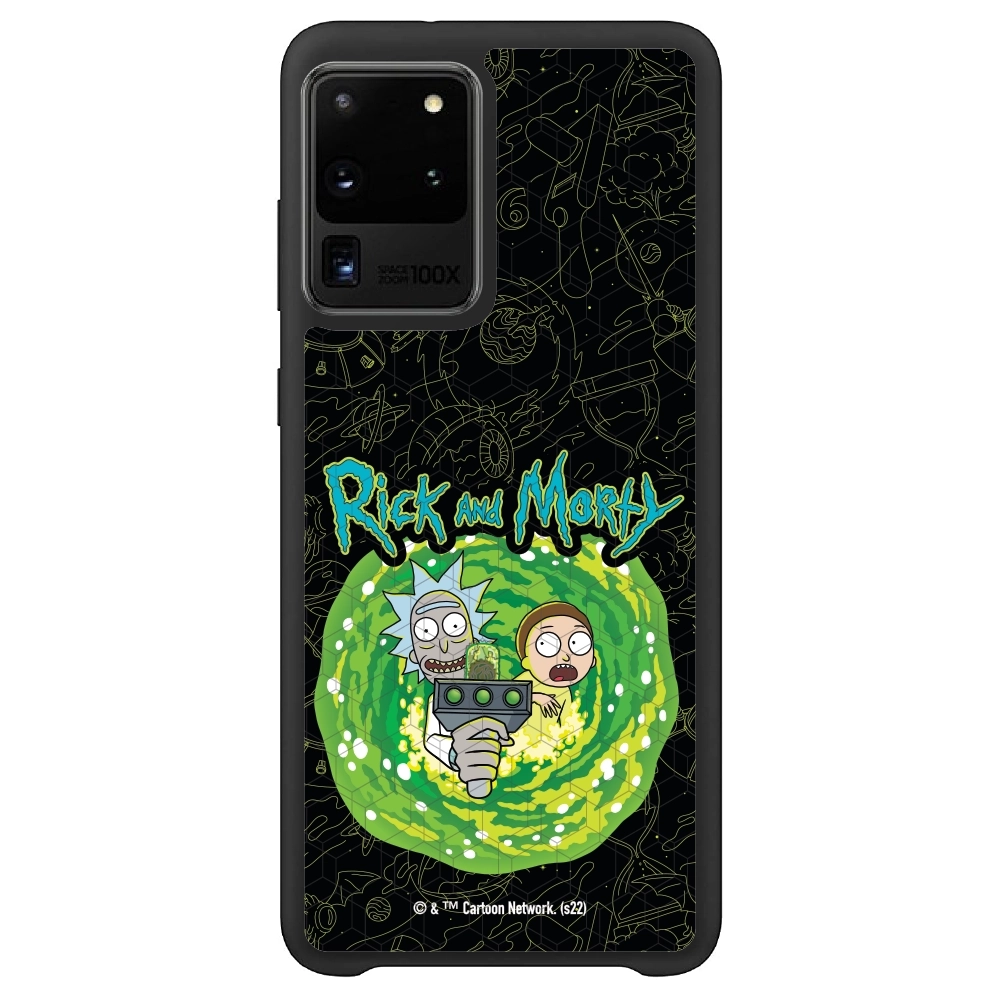 Rick and Morty Gun Phone case