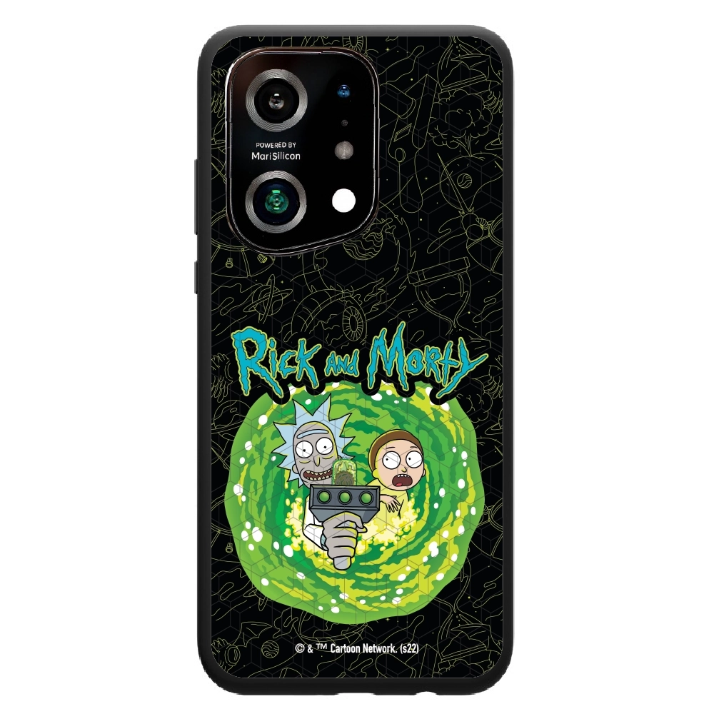 Rick and Morty Gun Phone case