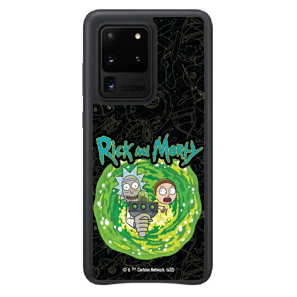 Rick and Morty Gun Phone case