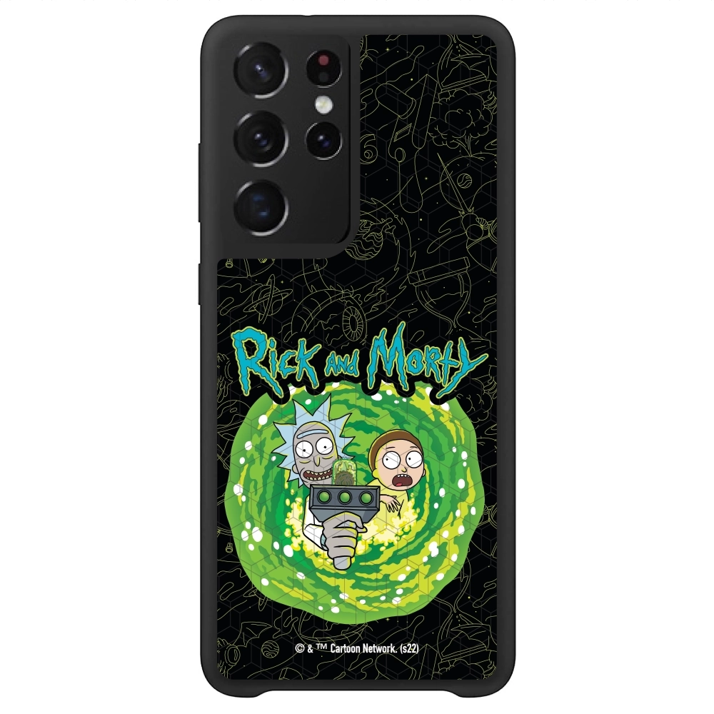 Rick and Morty Gun Phone case