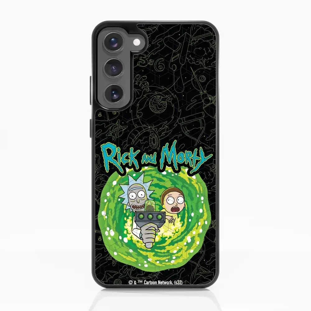 Rick and Morty Gun Phone case