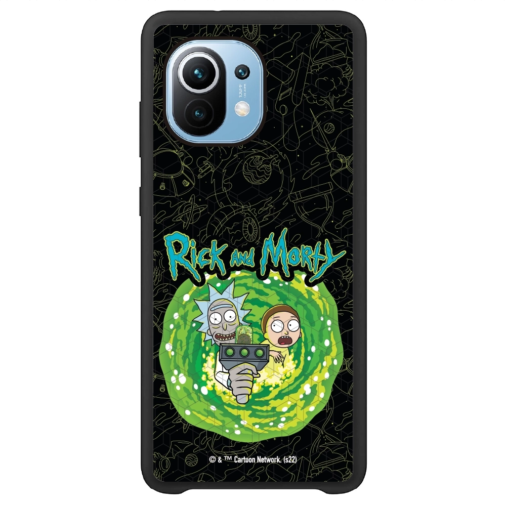 Rick and Morty Gun Phone case