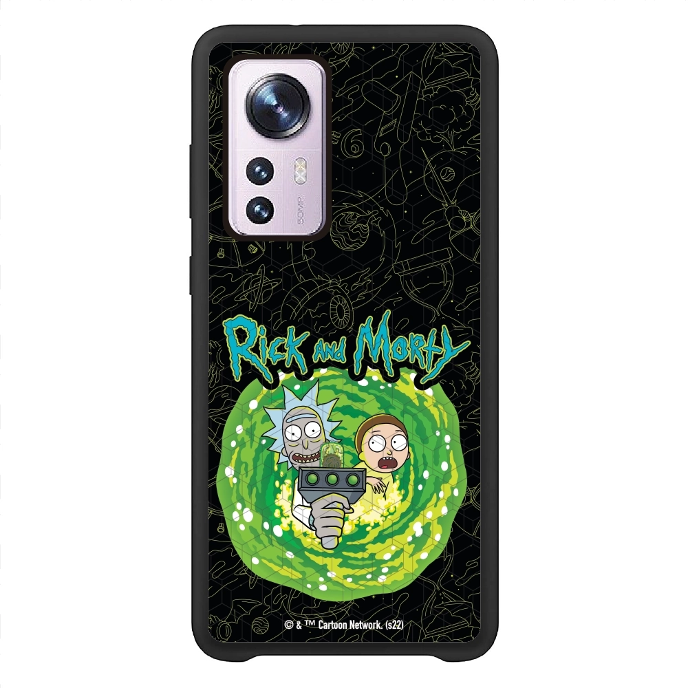 Rick and Morty Gun Phone case