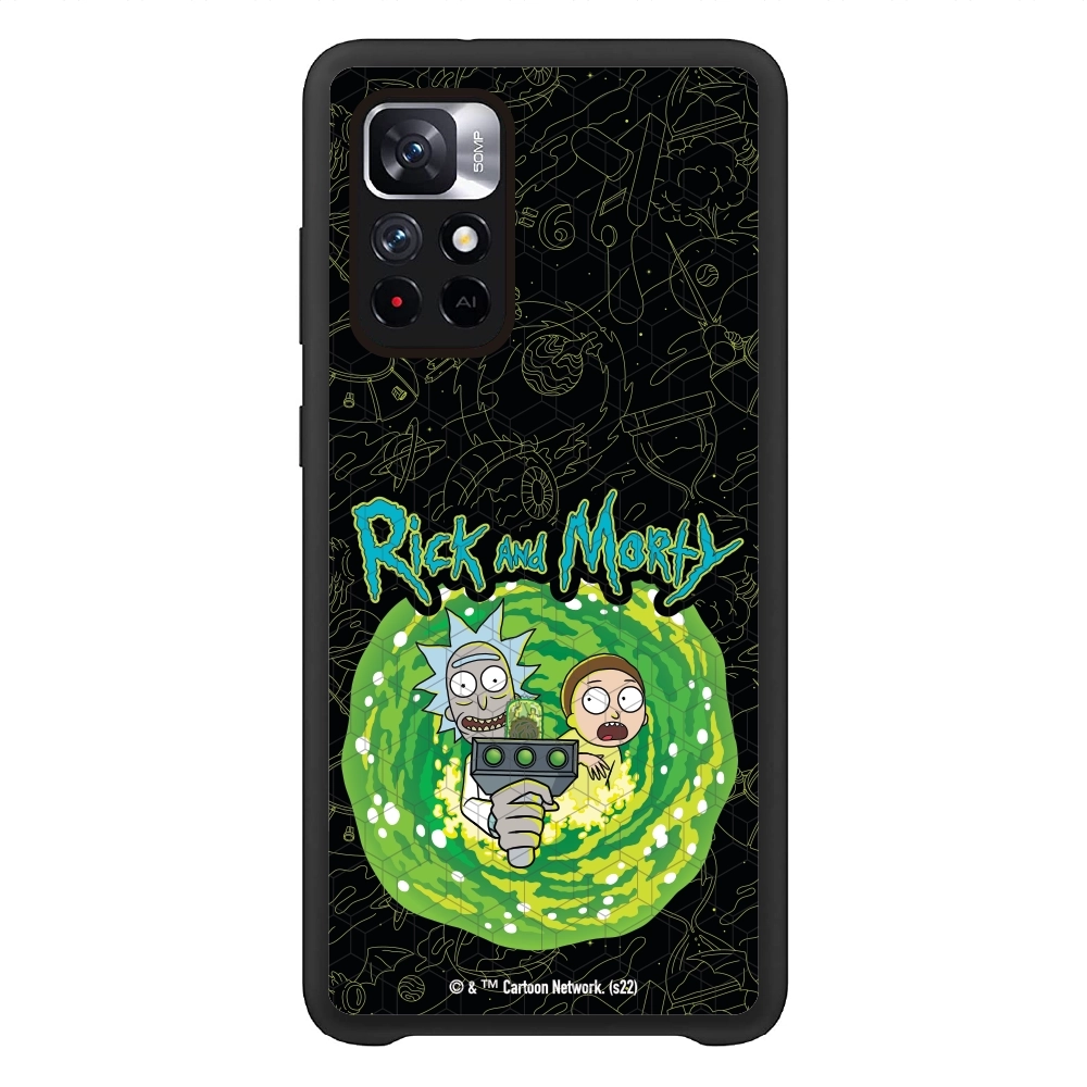 Rick and Morty Gun Phone case