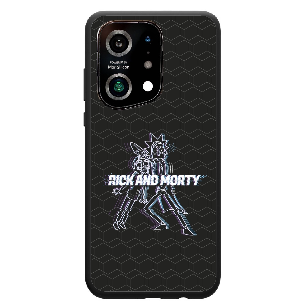 Rick and Morty glitch phone...